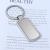 Men's car key ring hot style customized LOGO brand key ring metal pendant laser key ring