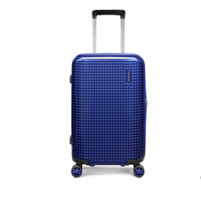 Samsonite four-wheel pull - up luggage stylish luggage blue AG2*41003