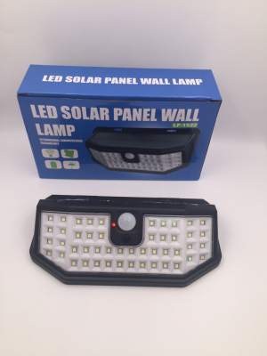 Solar wall lamp garden villa roadside home is suing the USB rechargeable human body induction lamp