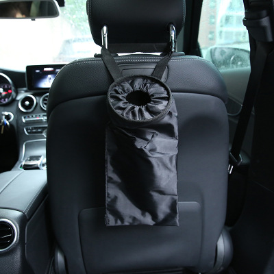 Car Supplies Wholesale Car Trash Bag Seat Back Hanging Storage Bag Environmentally Friendly Washable Amazon Hot Selling 35G