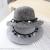 Black and White Ball Knitted Fisherman Hat