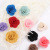 New Korean diy hair ornaments head accessories hot stamping color cloth decorative flower accessories