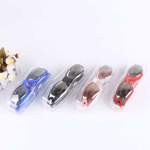 swimming goggles hd large frame electroplating swimming goggles unisex waterproof anti-fog swimming goggles high-end boxed 11