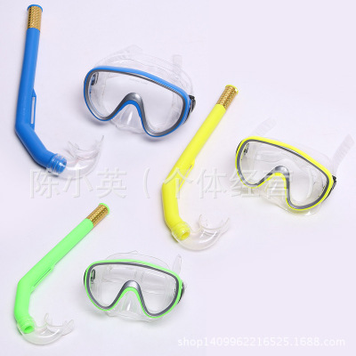 High grade environmental protection PVC diving suit with snorkeling goggles suit outdoor game snorkeling equipment