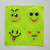 Factory direct selling wholesale body wheel reflector sticker sticker anti-mosquito smiley sticker