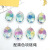 Lady oval necklace three-color handmade glass globe jewelry diy plant creative personality pendant