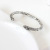 New Boutique European and American Fashion Metal Trend Simple Versatile Exaggerated Dignified Generous Style Bangle Bracelet