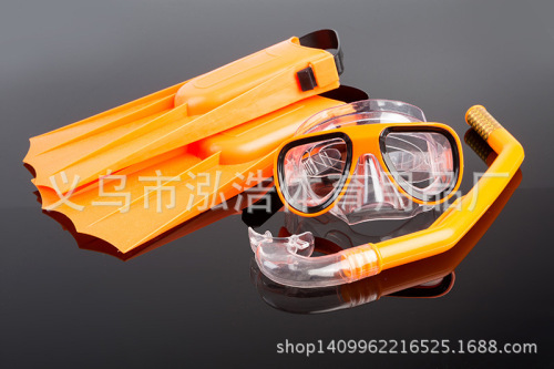 factory direct sales game snorkeling three pieces speed full-dry breathing tube mask set diving suit 1