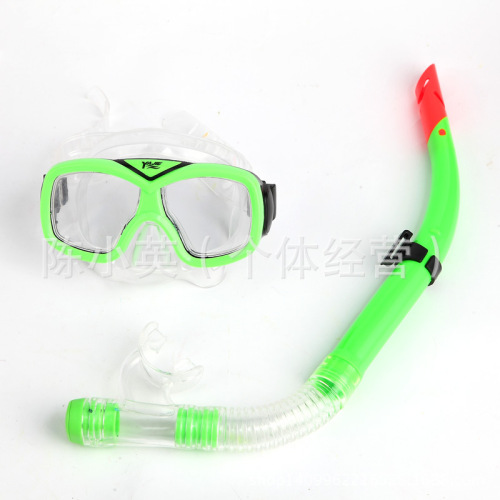 factory in stock wholesale goggle and snorkel set snorkeling swimming glasses diving goggles semi-dry breathing 1