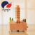 Customizable Logo Factory Direct Sales Beech Crafts Handmade Pizza Leaning Tower Music Box Music Box Small Music Bell