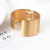 New Boutique European and American Fashion Metal Trend Simple Versatile Exaggerated Dignified Generous Style Bangle Bracelet