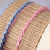 Manufacturers direct DIY craft linen coil corrugated lace braided rope hemp rope ribbon can be customized