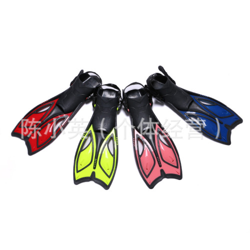 factory direct sales colorful diving flippers high quality silicone flippers submersible equipment flippers wholesale 1