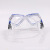 Manufacturers direct tempered glass l large frame diving goggles swimming masks high-end bubble shell packaging