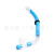 Manufacturers direct shot semi - dry - type snorkel tube anti - choking water snorkel high quality PVC snorkel wholesale