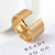 2019 New Boutique European and American Fashion Metal Trend Simple Versatile Exaggerated Dignified Generous Style Bangle Bracelet