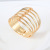 2019 New Boutique European and American Fashion Metal Trend Simple Versatile Exaggerated Dignified Generous Style Bangle Bracelet