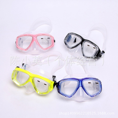 Manufacturers direct shot silicone diving goggles waterproof diving goggles, swimming mask snorkeling equipment