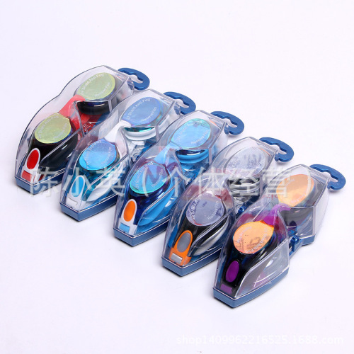 genuine electroplated swimming goggles adult waterproof anti-fog uv swimming goggles high-grade silicone swimming goggles wholesale 1