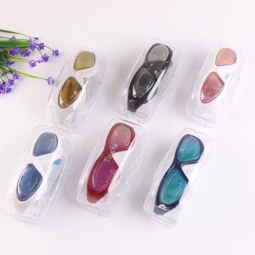 swimming goggles large frame swimming goggles anti-fog hd swimming glasses swimming goggles waterproof with earplugs swimming equipment unisex