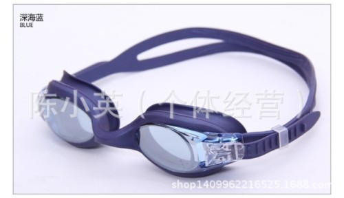 swimming goggles electroplating waterproof anti-fog casual fashion plain/color factory wholesale 11