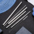 Sweno Straw Sweno Straw Metal Titanium-Plated Milk Tea Straw Color Environmentally Friendly Beverage 304 Stainless Steel Straw