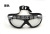 The New silicone goggles swimming goggles with large frames comfortable, waterproof, anti - fog swimming glasses