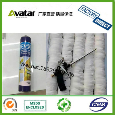 VIRA polyurethane PU foam mounting of window and door frames foam sealant