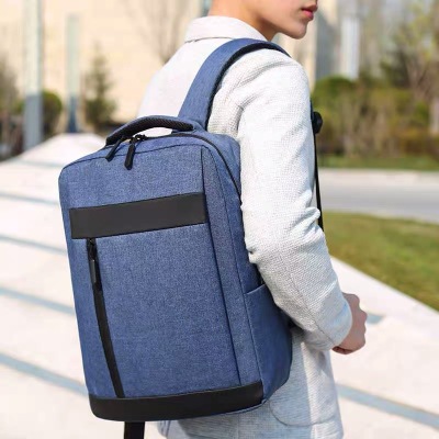 2020 New Business Computer Backpack USB Charging Backpack Simple and Lightweight Student Schoolbag Fashion Travel Bag