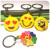 Emoji Keychain Factory Wholesale Super Cute Expression Creative Gift Metal Fashion Smiley Pendant Small Gift