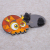 Owl Badge Cartoon Enamel Pattern Brooch Metal Octopus Paint Badge Letter School Badge Three-Dimensional Badge