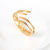 2019 New Boutique European and American Fashion Metal Trend Simple Versatile Exaggerated Dignified Generous Style Bangle Bracelet