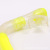 Top grade silicone hardcover yellow diving goggles set is suing snorkeling waterproof mask breathing tube wholesale