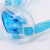 Manufacturers direct high - end environmental protection PVC multi - color optional fashion waterproof and anti - fog swimming goggles with waterproof earplugs
