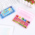 Factory Direct Creative New Children 12 Colors Crayon Student Stationery Baby Painting Non-Toxic Custom oil pastels