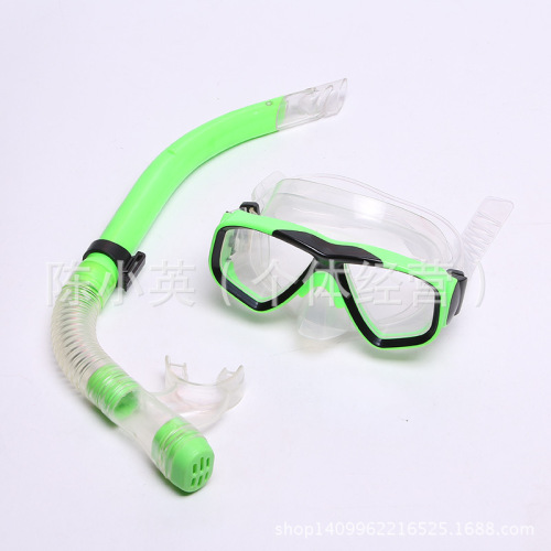 supply snorkeling two-piece diving goggles breathing tube snorkeling set outdoor diving supplies equipment wholesale 1