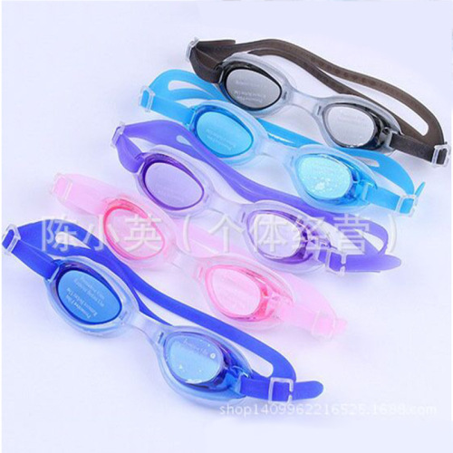 swimming integrated glasses genuine swimming goggles waterproof non-fogging swimming glasses glasses unisex 1