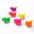 New unicorn stress relief toy glow soft rubber ball TPR extrude vent toy for children