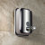 Stainless Steel Soap Dispenser Wall-Mounted Soap Dispenser Hand Sanitizer Hair & Body Shampoo Box Detergent