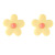 Imported Clay Pottery Clay Polymer Clay Flower Fairy Stud Earrings Korean Childlike Cute Simple Female Ins Factory Direct Sales