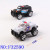 Cross-border wholesale of children's plastic toys solid color inertia cross-country police car F32590