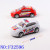 Cross-border children's plastic toys wholesale solid color taxi police car F32596