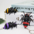Yongyi Creative Gift Rainbow Led Sound-Emitting Ant Keychain Cars and Bags Pendant Activity Gift