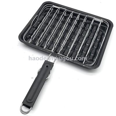 Rustproof Japanese grilled fish dish non-stick grilled fish dish