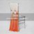 Hot-Selling New Products Double Color Chiffon Chair Back Yarn Chiffon Table Runner Outdoor Chair of Wedding Ceremony Decoration Supplies Wedding Props