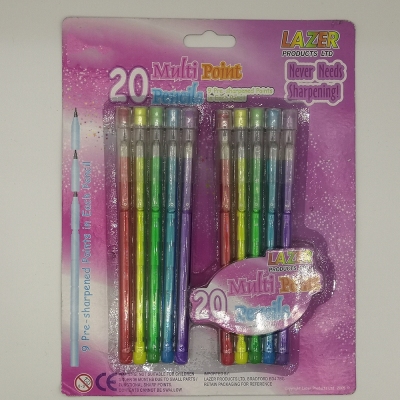 Stationery set suction card pencil set bullet pen hand in hand