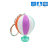 Yongyi Toys Keychain Hot Air Balloon Led Sound Luminous Keychain Pendant Crafts Creative Gift Hanging Machine