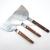 Stainless steel cooking shovel Hotel Teppanyaki steak cooking shovel wooden handle, cooking utensils