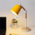 Nordic desk lamp LED wood art iron macaron study lighting work eye protection children's lamps