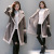 Deerskin outerwear women's winter new medium length all-in-one lamb suede outerwear